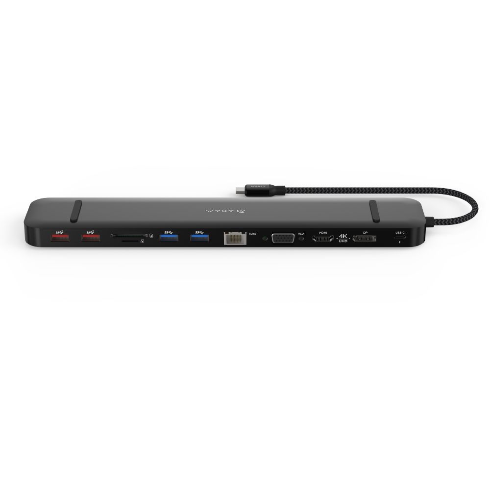 CASA Hub Pro Max USB-C Gen2 13合1多功能高速集線器_PeAk III Lightning 120B 金屬編織傳輸線