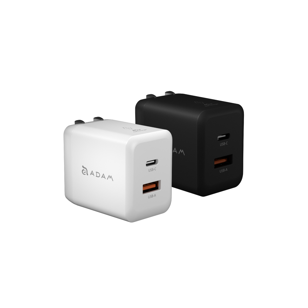 X45A+ GaN 45W 雙孔迷你快速電源供應器_ADAM FRIENDS 六面計時器