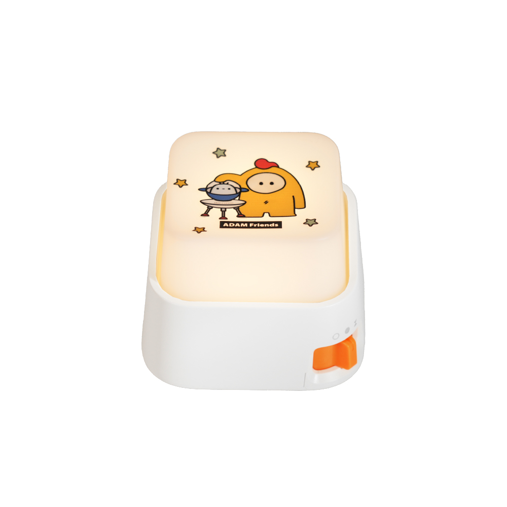NX45 GaN 45W 雙USB-C迷你電源供應器_ADAM FRIENDS 手拍燈