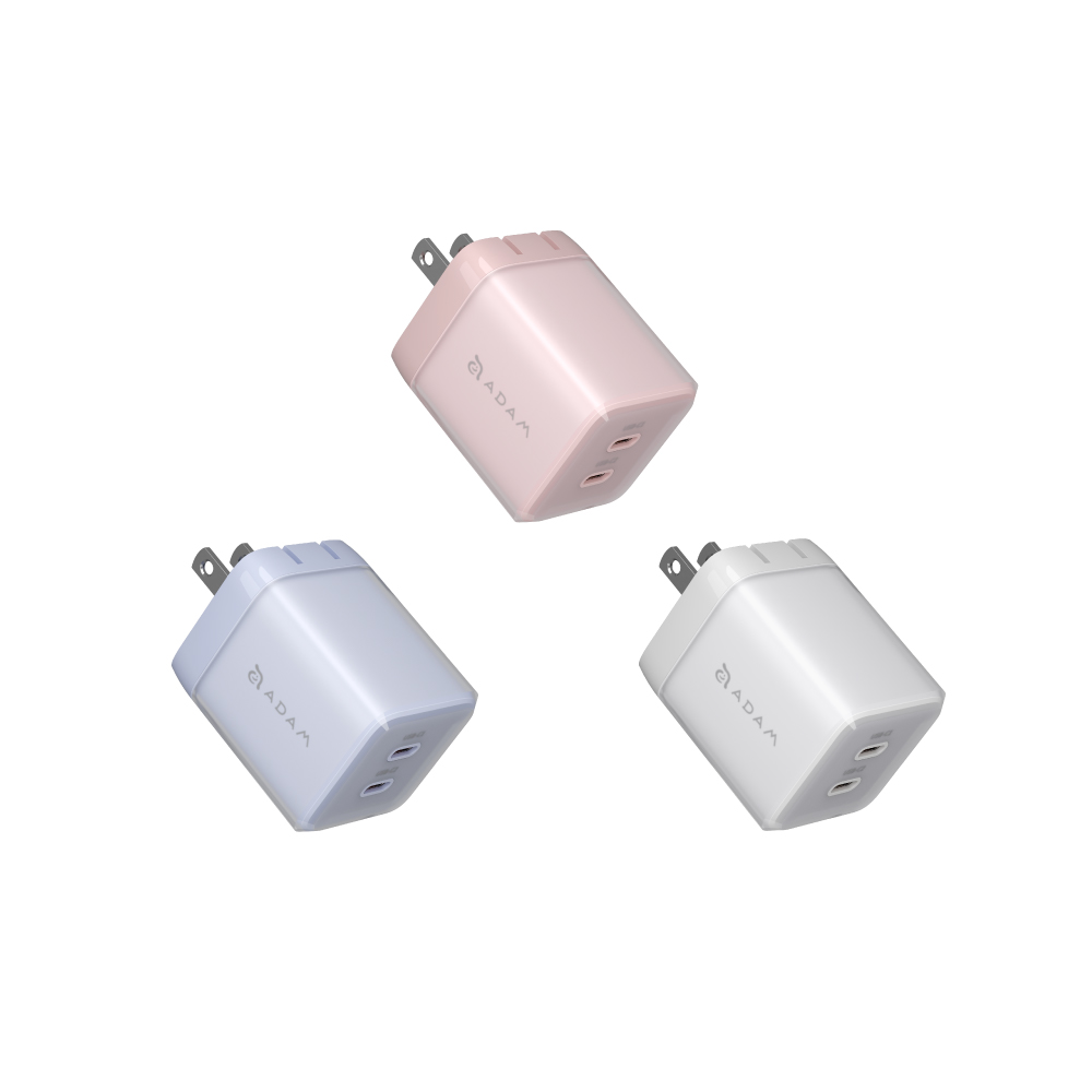 [早鳥預購，預計9月上旬出貨] X67C GaN 67W 雙 USB-C 電源供應器_ADAM FRIENDS 六面計時器