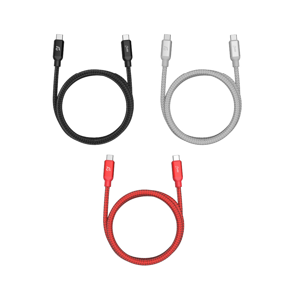 STAND DS2 直立式筆電支架_C100+ USB3.1 Gen 2高速充電視訊傳輸線
