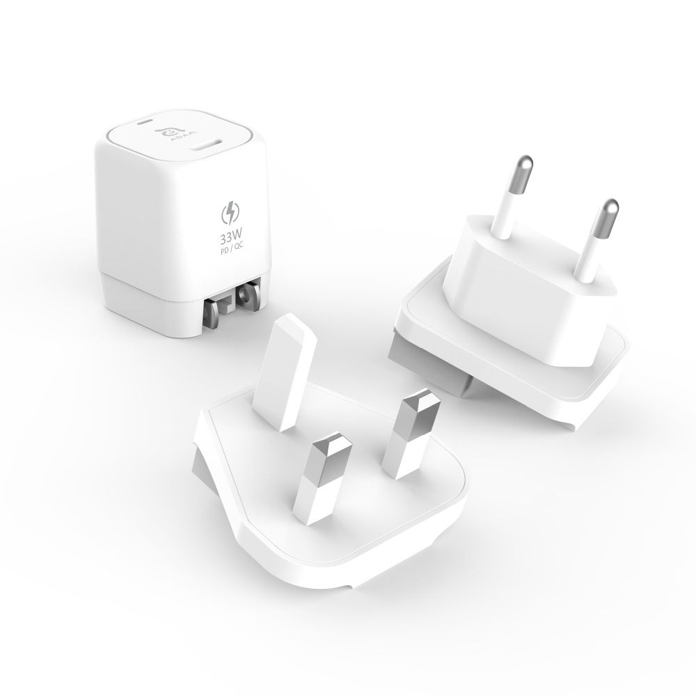 OMNIA P3 USB-C 33W迷你快充電源供應器_iLinio FS120 USB-C 100W 磁吸支架充電線